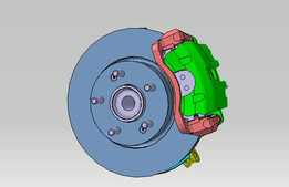 Kaliper Disk Fren 3D