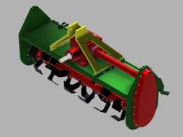 Hoeing machine