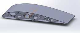 机翼剖面NACA4412,用于LW PLA 3D打印