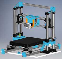 3D��ӡ��tipo prusa de reciclado