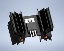 Fischer Elektronik��ɫɢ����SK129-38,1-STS-220��TO 220��SOT 32��TO 3 P��STS