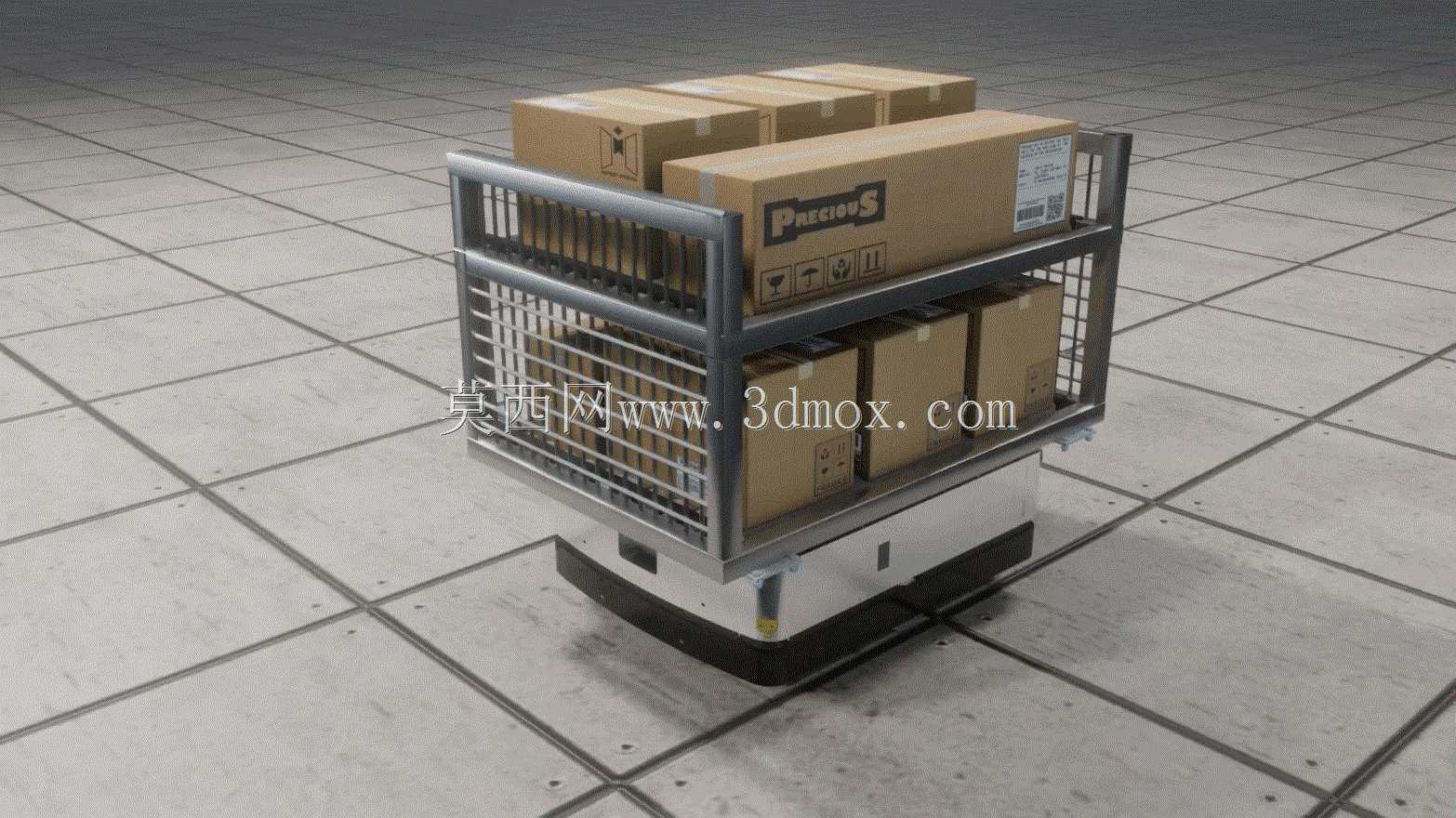 工业-3D AGV\u0026小车