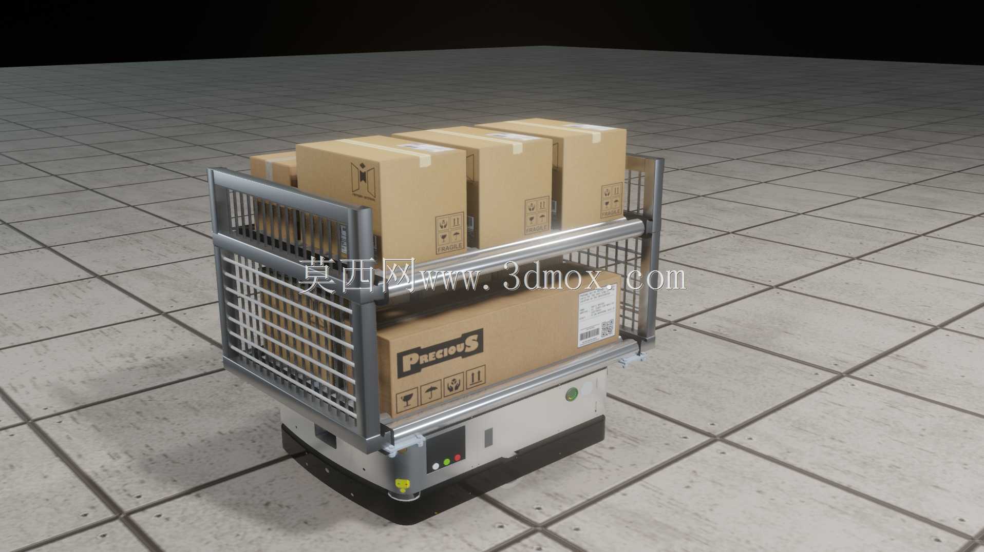 工业-3D AGV\u0026小车