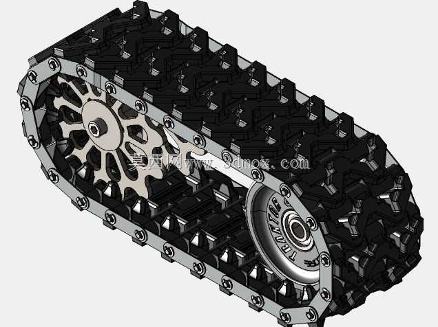 Traktor tank履带和链轮