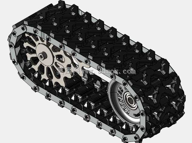 Traktor tank履带和链轮