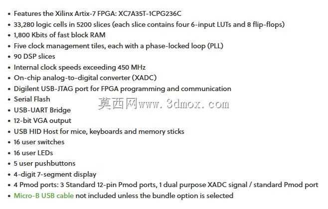 Digilent\��Basys3\��Xilinx Artix-7 FPGA��ѵ��