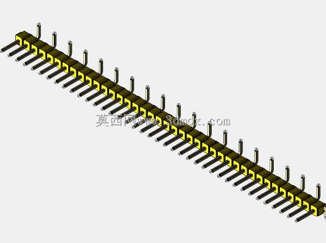 DS1022��ɫ��ͷ��100mil 2.54mmϵ��