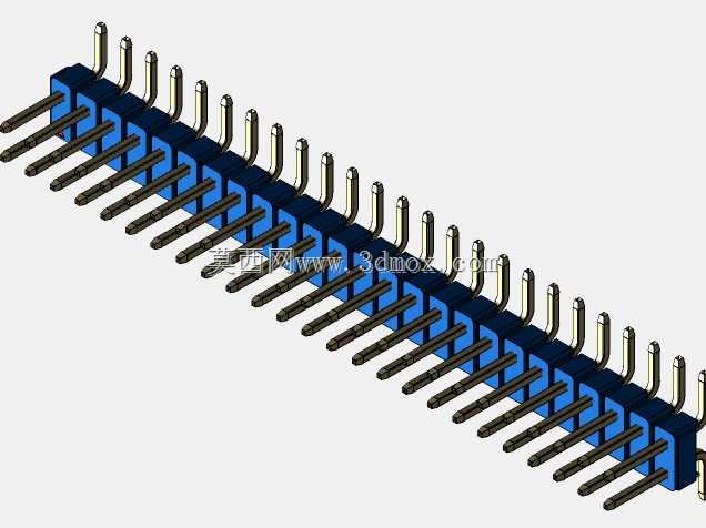 DS1022��ɫ��ͷ��100mil 2.54mmϵ��