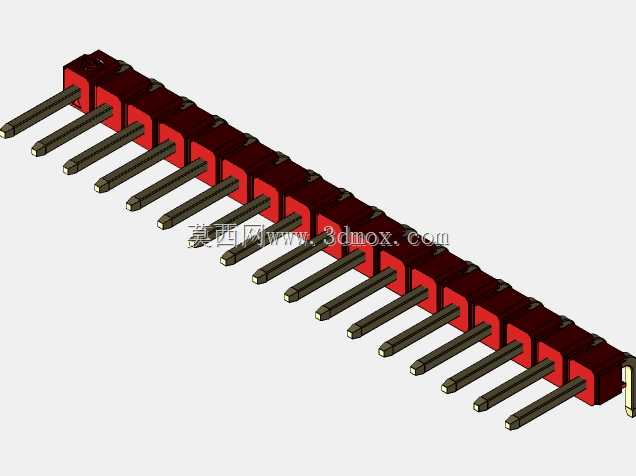 DS1022��ɫ��ͷ��100mil 2.54mmϵ��