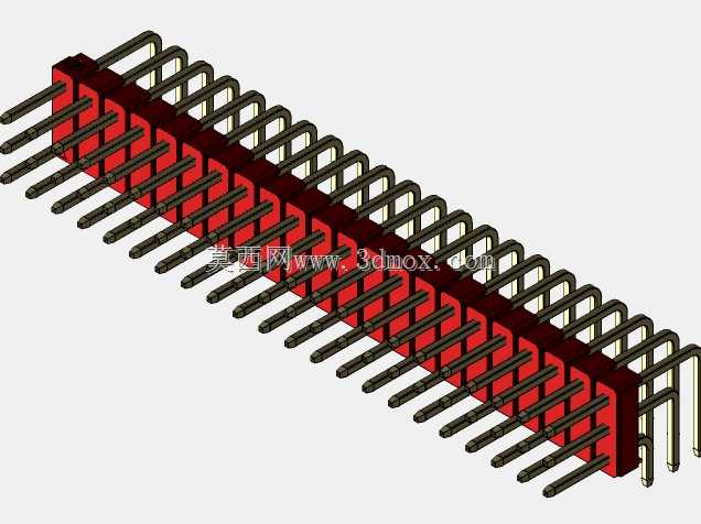 DS1022��ɫ��ͷ��100mil 2.54mmϵ��
