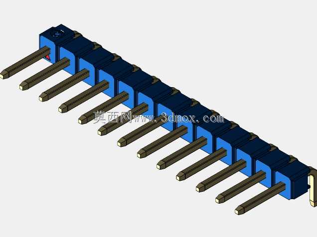 DS1022��ɫ��ͷ��100mil 2.54mmϵ��