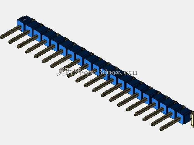 DS1022��ɫ��ͷ��100mil 2.54mmϵ��