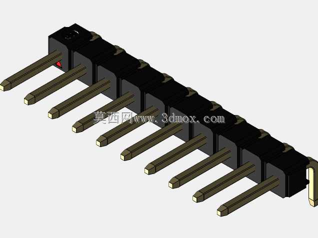 DS1022��ɫ��ͷ��100mil 2.54mmϵ��
