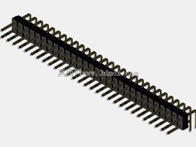 DS1022��ɫ��ͷ��100mil 2.54mmϵ��