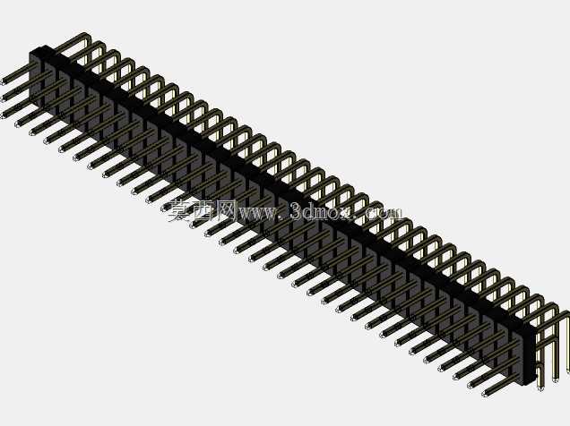 DS1022��ɫ��ͷ��100mil 2.54mmϵ��