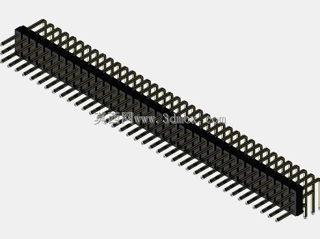 DS1022��ɫ��ͷ��100mil 2.54mmϵ��
