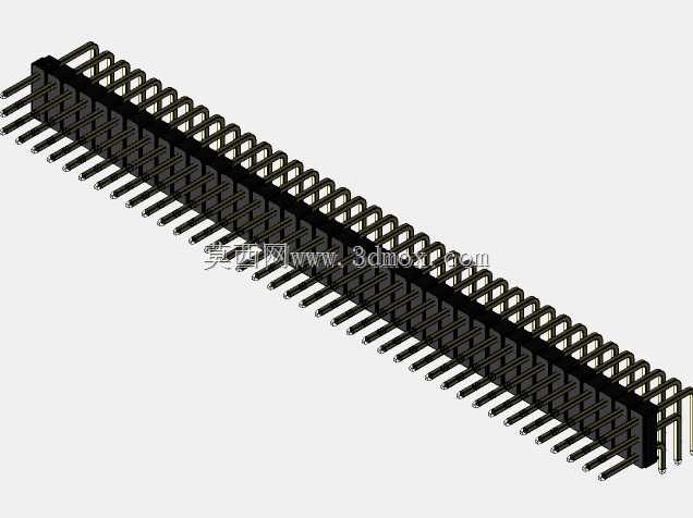 DS1022��ɫ��ͷ��100mil 2.54mmϵ��