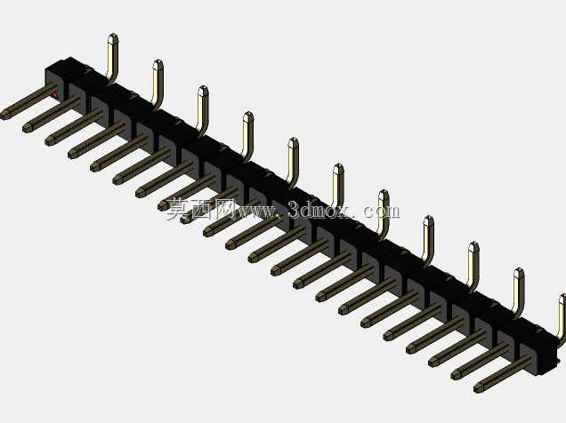 DS1022��ɫ��ͷ��100mil 2.54mmϵ��