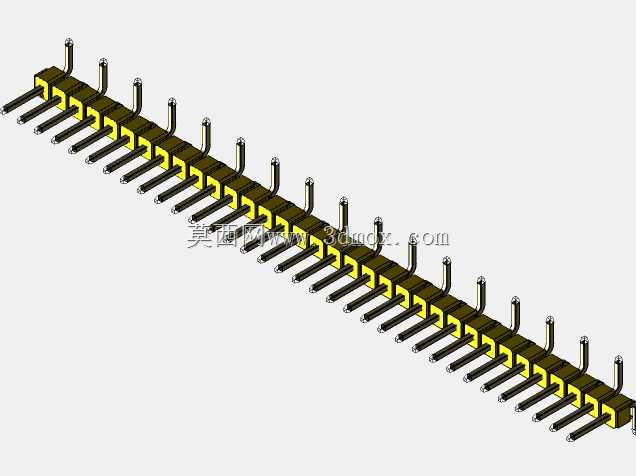 DS1022��ɫ��ͷ��100mil 2.54mmϵ��
