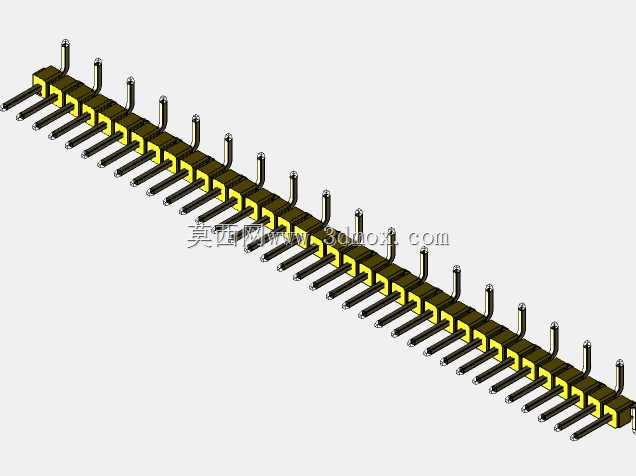 DS1022��ɫ��ͷ��100mil 2.54mmϵ��