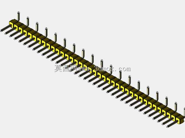DS1022��ɫ��ͷ��100mil 2.54mmϵ��