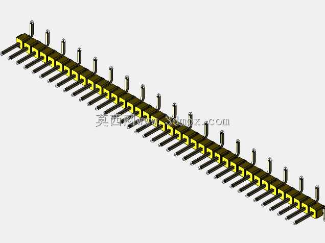 DS1022��ɫ��ͷ��100mil 2.54mmϵ��