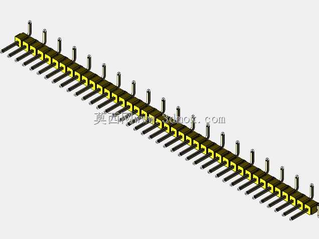DS1022��ɫ��ͷ��100mil 2.54mmϵ��