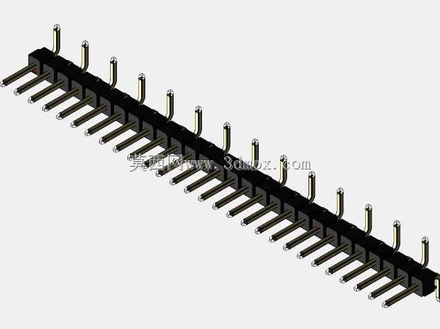 DS1022��ɫ��ͷ��100mil 2.54mmϵ��