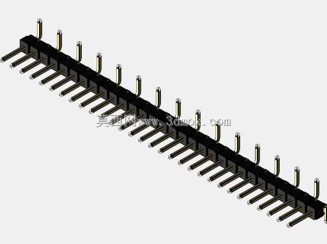 DS1022��ɫ��ͷ��100mil 2.54mmϵ��