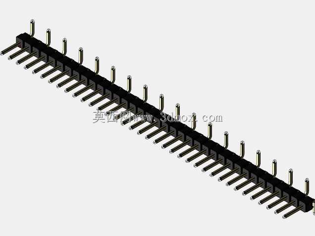 DS1022��ɫ��ͷ��100mil 2.54mmϵ��