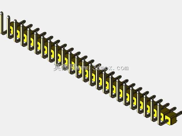 DS1022��ɫ��ͷ��100mil 2.54mmϵ��