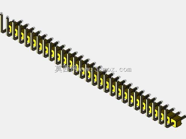 DS1022��ɫ��ͷ��100mil 2.54mmϵ��