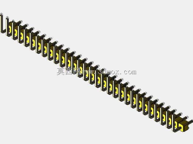 DS1022��ɫ��ͷ��100mil 2.54mmϵ��