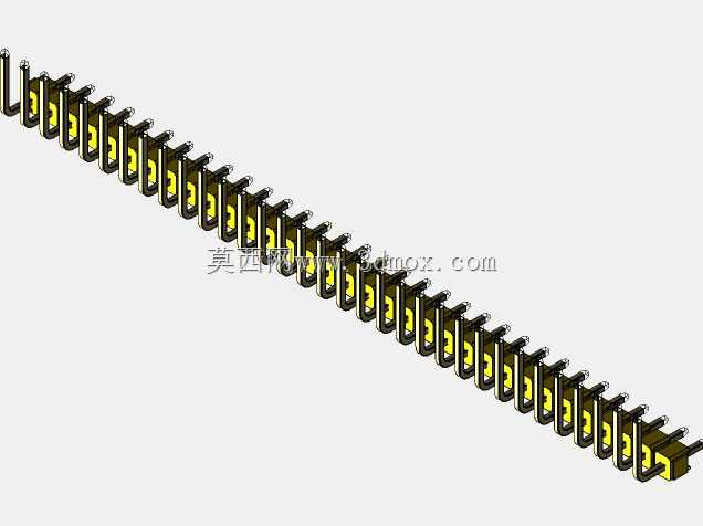 DS1022��ɫ��ͷ��100mil 2.54mmϵ��