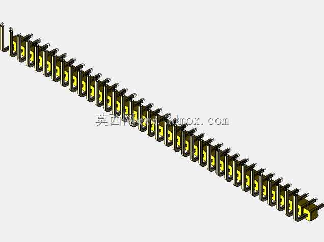 DS1022��ɫ��ͷ��100mil 2.54mmϵ��