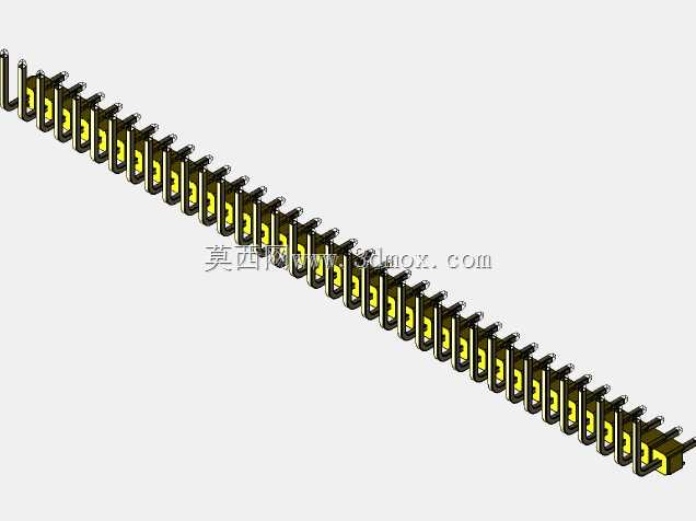 DS1022��ɫ��ͷ��100mil 2.54mmϵ��