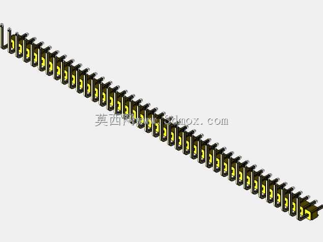DS1022��ɫ��ͷ��100mil 2.54mmϵ��