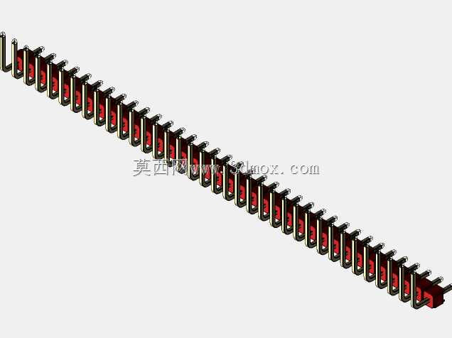 DS1022��ɫ��ͷ��100mil 2.54mmϵ��