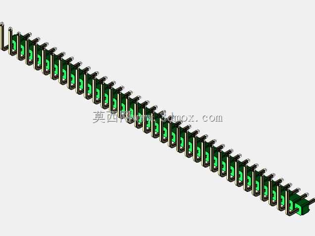 DS1022��ɫ��ͷ��100mil 2.54mmϵ��