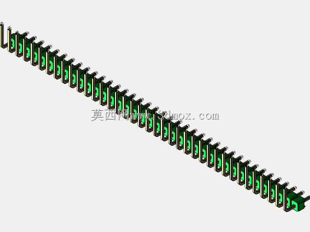 DS1022��ɫ��ͷ��100mil 2.54mmϵ��
