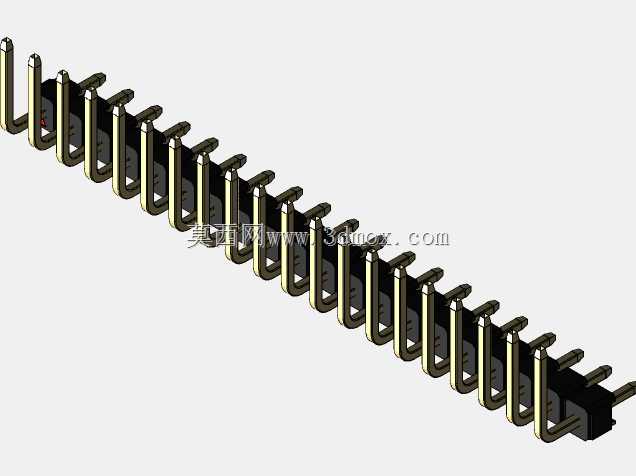 DS1022��ɫ��ͷ��100mil 2.54mmϵ��