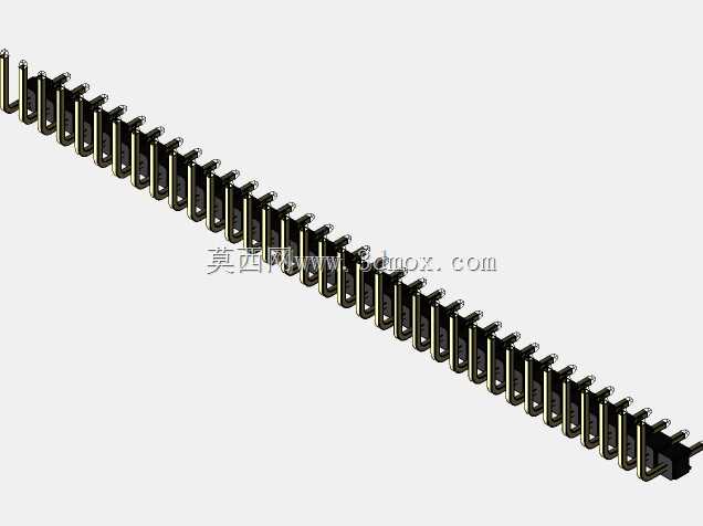 DS1022��ɫ��ͷ��100mil 2.54mmϵ��