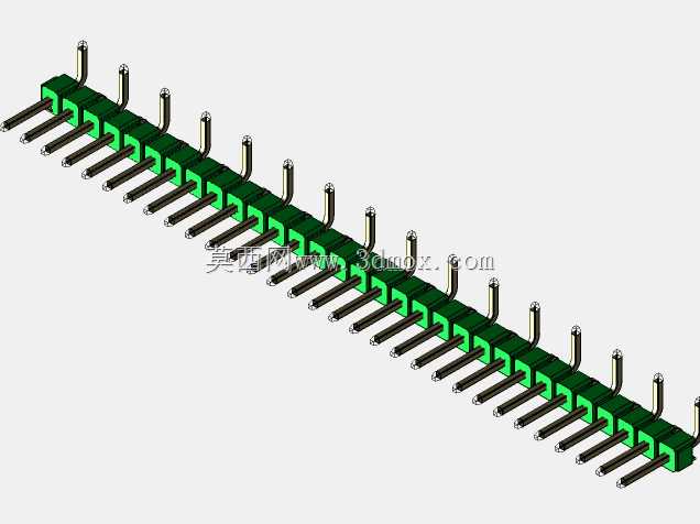 DS1022��ɫ��ͷ��100mil 2.54mmϵ��