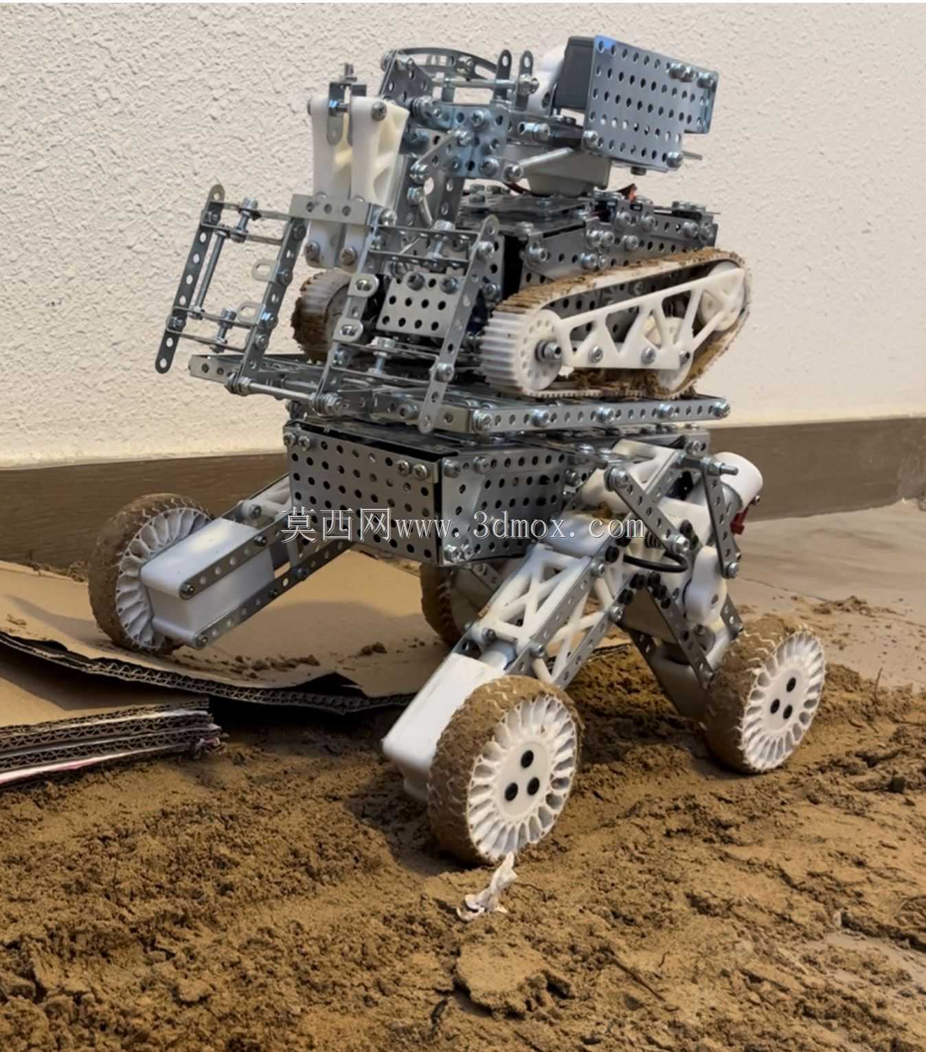 明智而精确的SHL火星机器人与现实生活中的工作原型(视频非常重要)