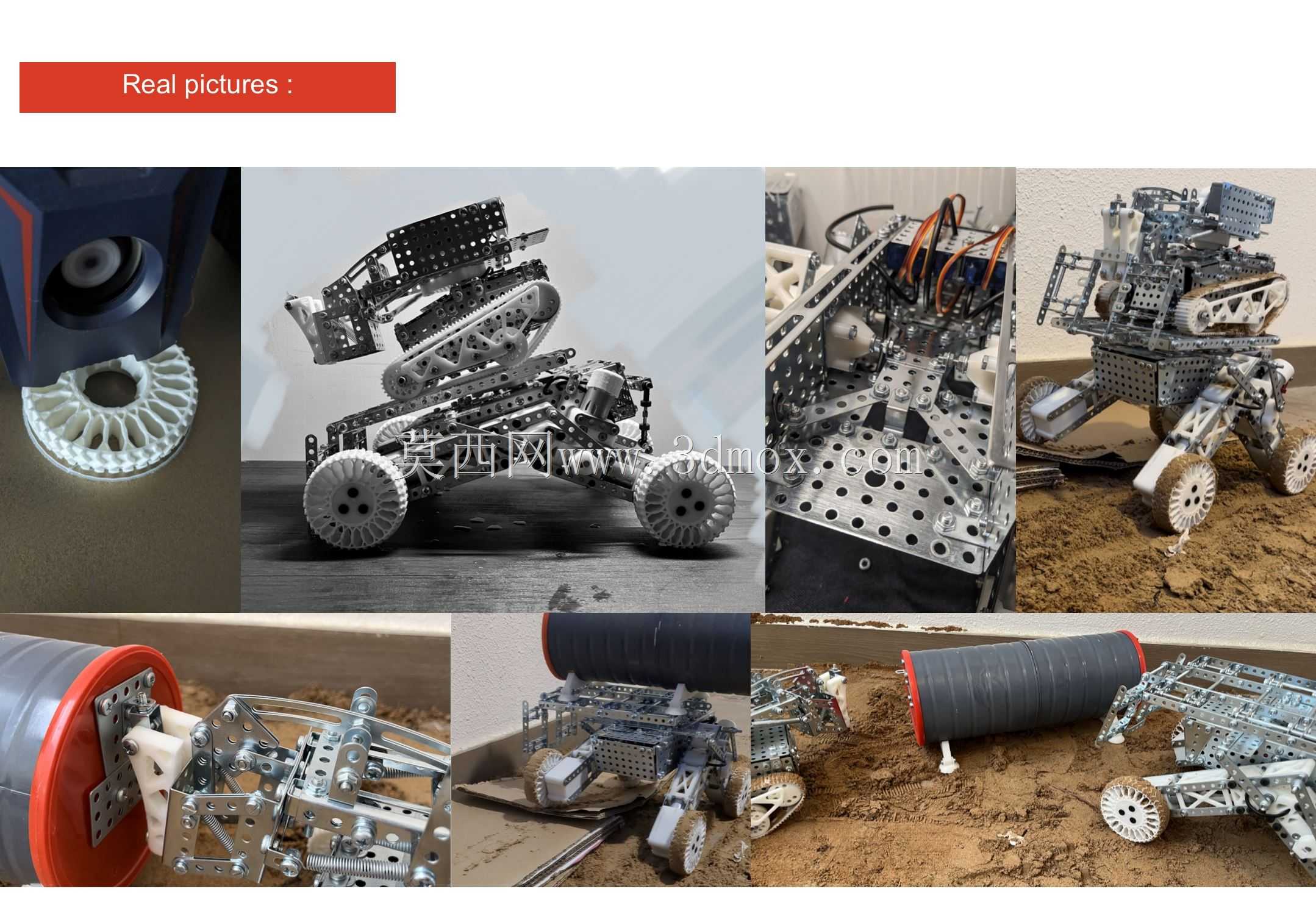 明智而精确的SHL火星机器人与现实生活中的工作原型(视频非常重要)