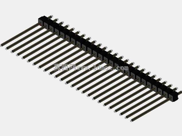 DS1021彩色公头钉100毫米(2.54毫米)系列
