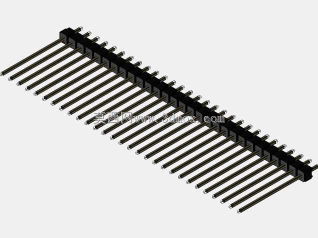 DS1021彩色公头钉100毫米(2.54毫米)系列