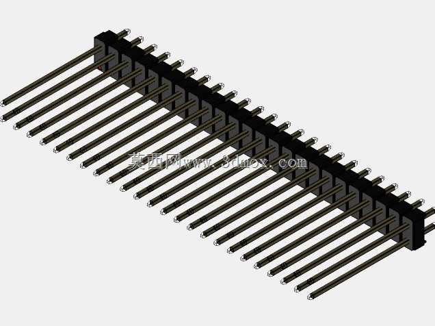 DS1021彩色公头钉100毫米(2.54毫米)系列