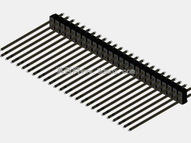 DS1021彩色公头钉100毫米(2.54毫米)系列