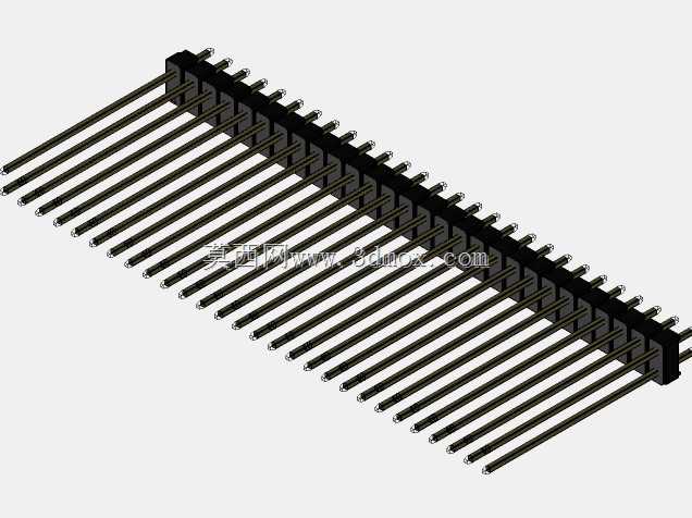 DS1021彩色公头钉100毫米(2.54毫米)系列